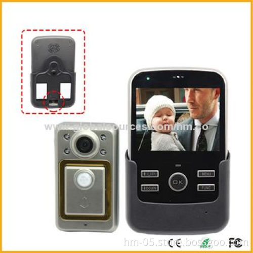 wired Door Phone System with Nonpolarity Connection, Intercom and Broadcast between Indoor Phones